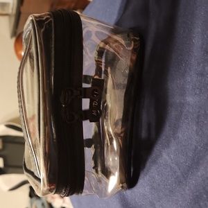 Clear cosmetic travel bag